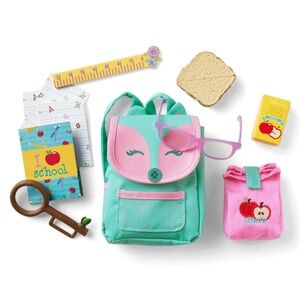 Wellie Wishers Ready to Learn Backpack and Lunch Set American Girl